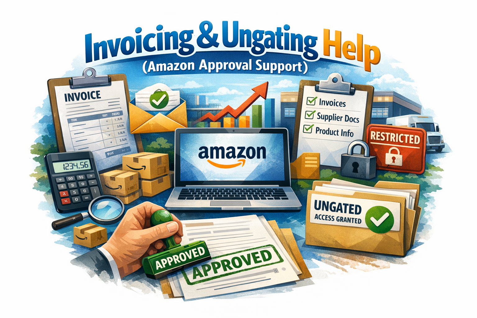 Invoicing & Ungating Help (Amazon Approval Support)